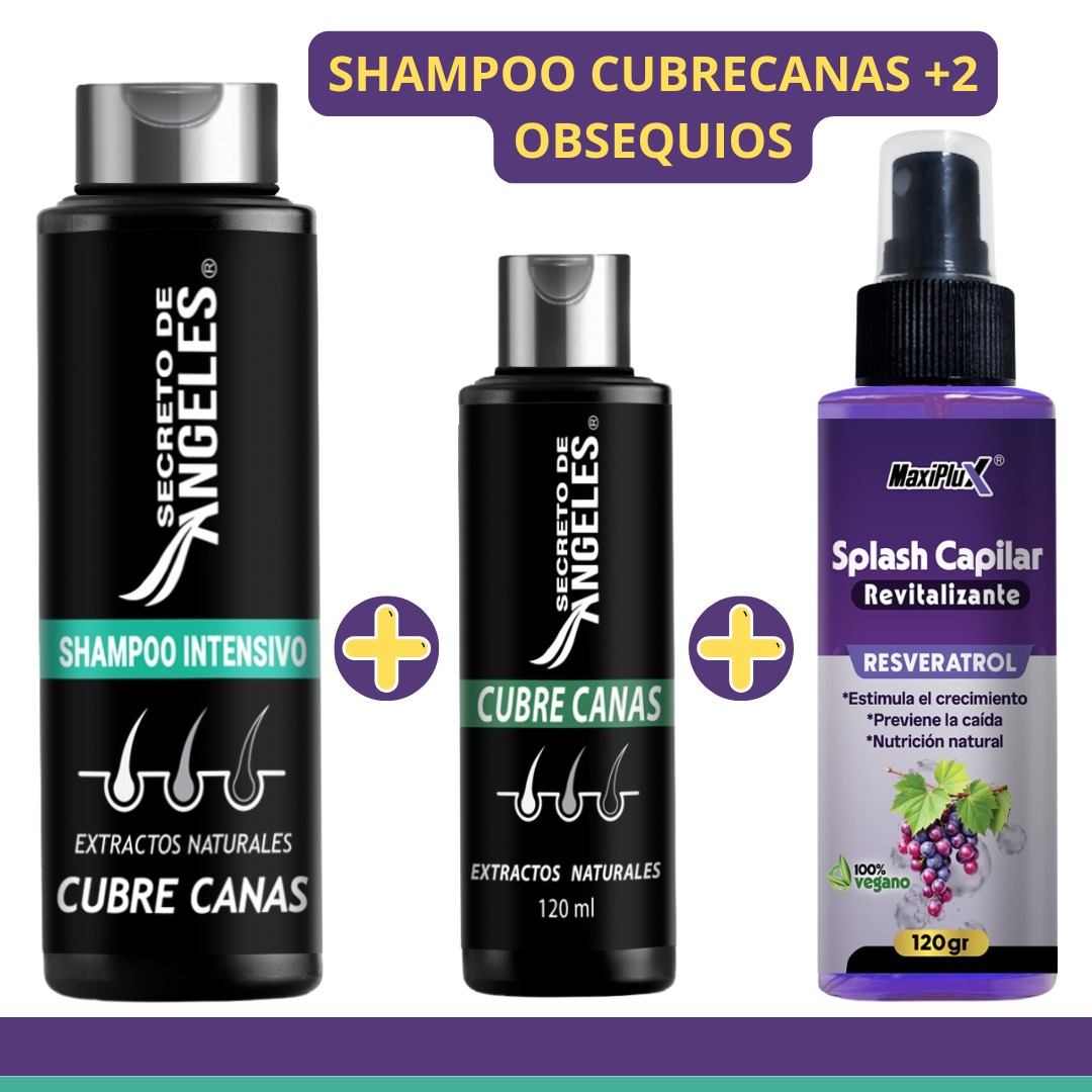 Secreto de Ángeles™ – Set Cubre Canas + Splash capilar