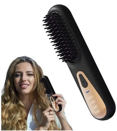 SilkFlow Pro™ – El cepillo que transforma tu cabello rebelde en liso perfecto en una sola pasada