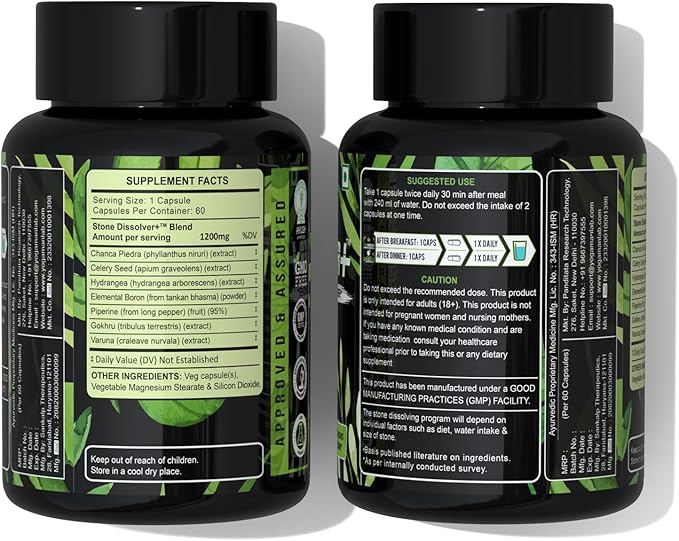 Stone Dissolver+™ – Eliminador Natural de Cálculos Renales
