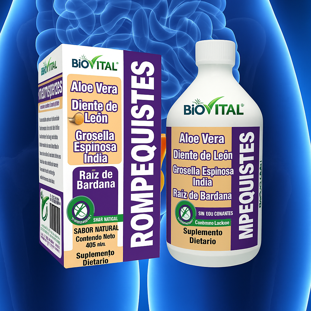 RompeQuistes BioVital™ – Suplemento natural que apoya la salud ovárica de manera efectiva