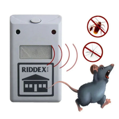 RIDDEX™ – El guardián ultrasónico que libera tu hogar de plagas para siempre, sin químicos ni venenos