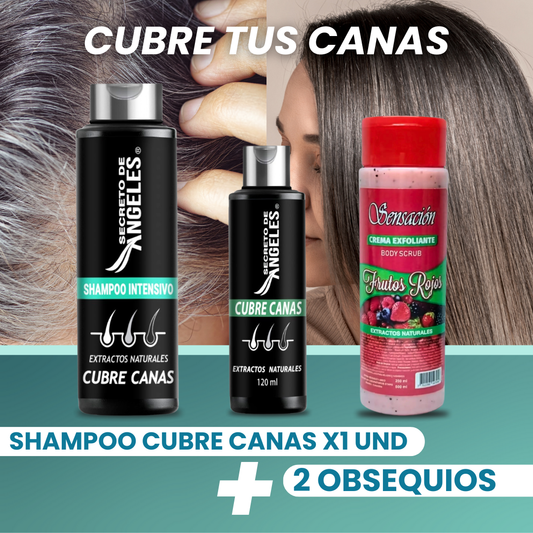 Secreto de Ángeles™ – Shampoo Cubre Canas con Regalos Exclusivos